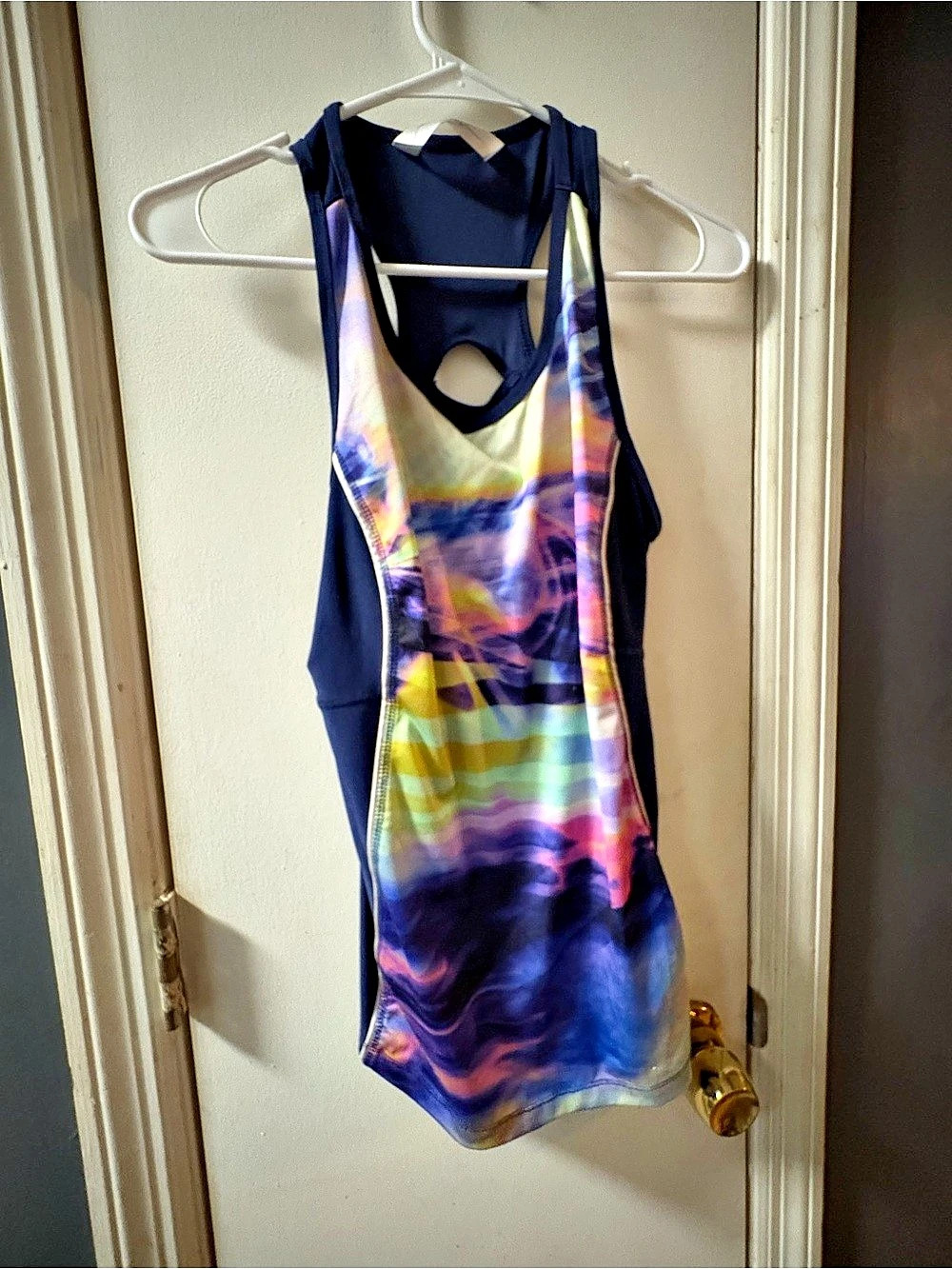 Tank top multicolored size medium
